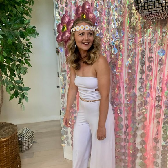 Susana Monaco Open Back Jumpsuit - Picture 2 of 5